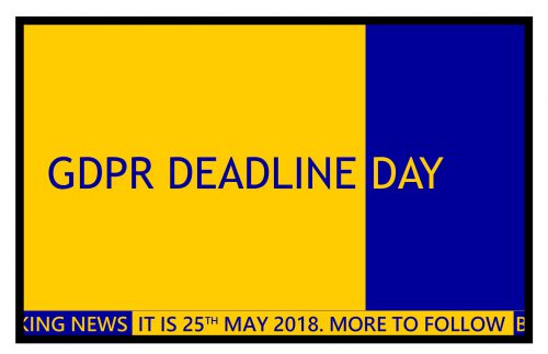 GDPR deadline day graphic