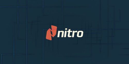 Nitro software logo for data breach article