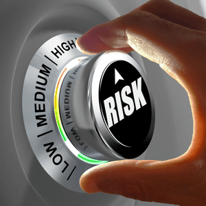 Image of dialing down risk value